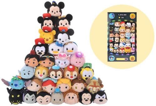 Tokyo Disney Tsum Tsum peluche giocattolo 3° anniversario srl cofanetto 30 personaggi Disney - Foto 1 di 9
