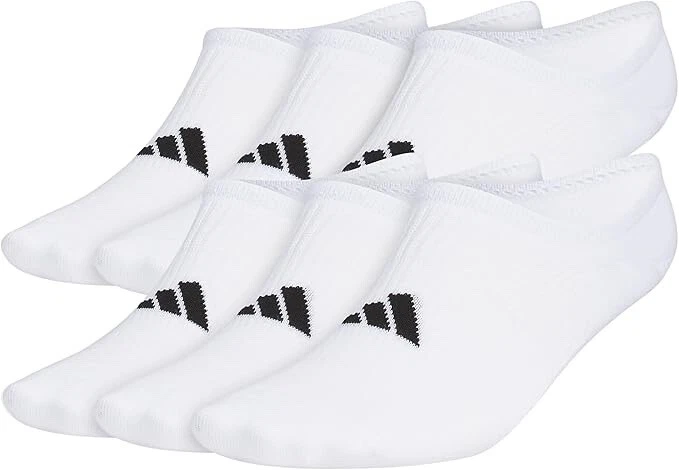 adidas Men's Superlite 3.0 Super No-Show Socks (6 Pairs)
