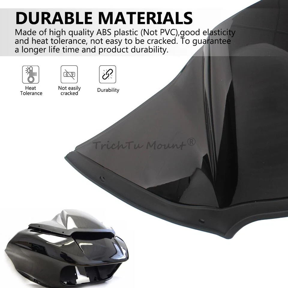 Inner Fairing Cover Top Duct Air Vent Fit For Harley CVO Road Glide Ultra FLTR - Image 4 of 4
