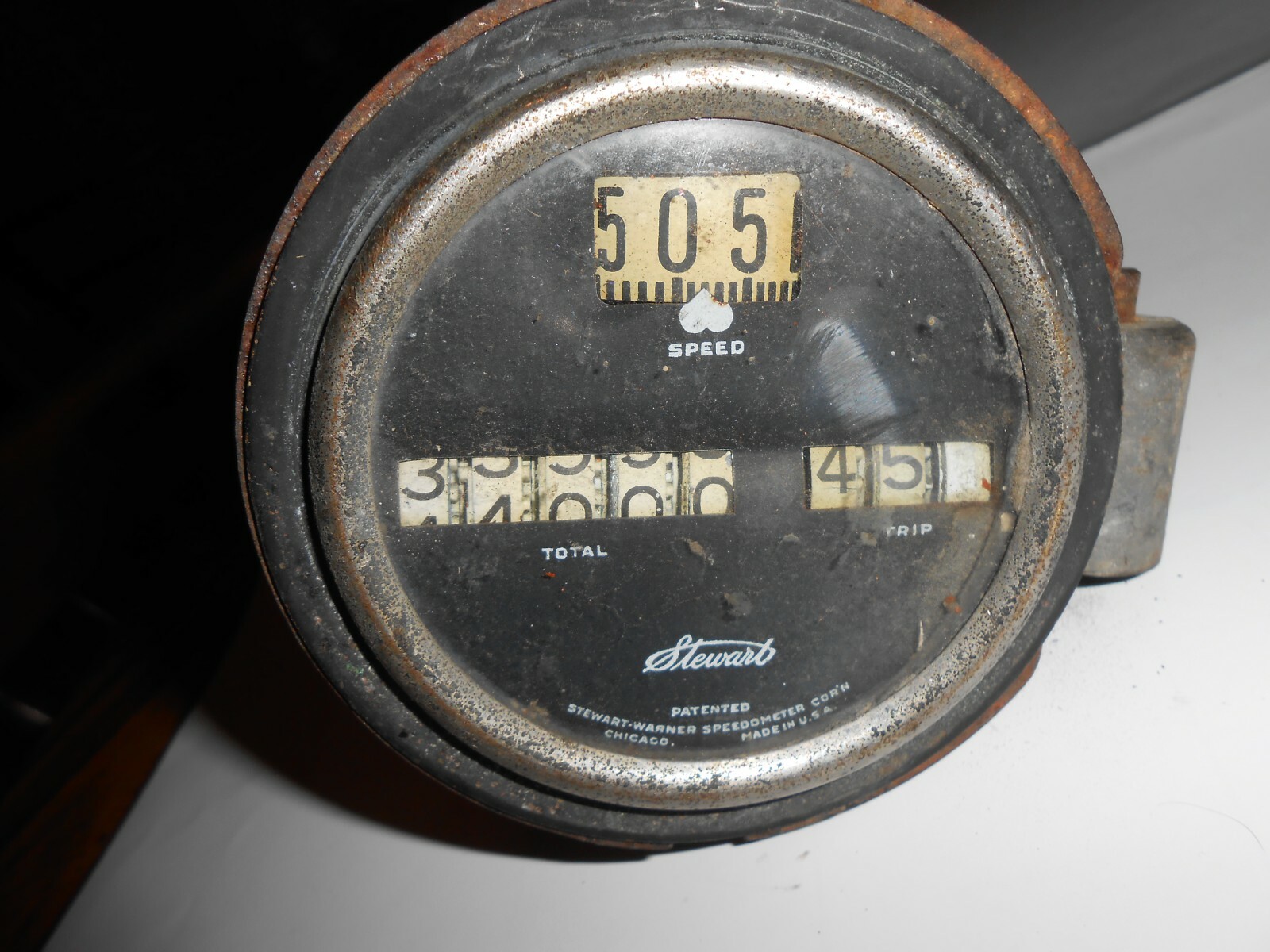 Vintage 1920's Stewart Warner Speedometer eBay