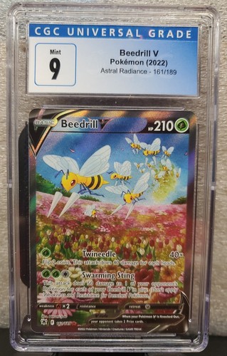 Beedrill V graded CGC 9 for sale on eBay