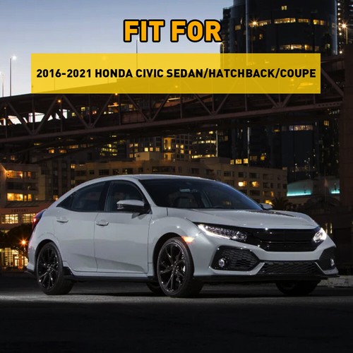 For 2016-2021 Honda Civic Pair Driver and Passenger Side Marker Light Reflector - Foto 9 di 11