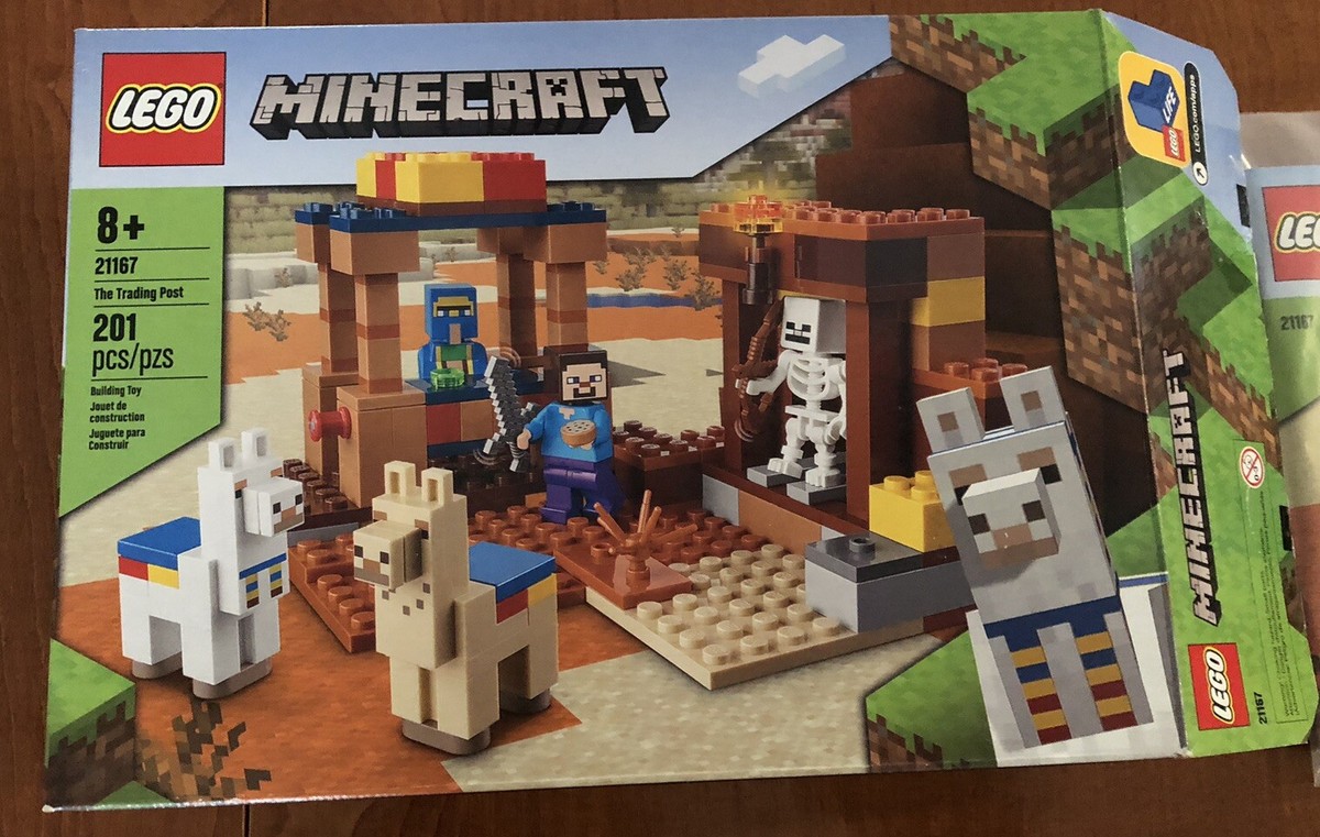 LEGO Minecraft: The Trading Post (21167) 100% Complete With Box