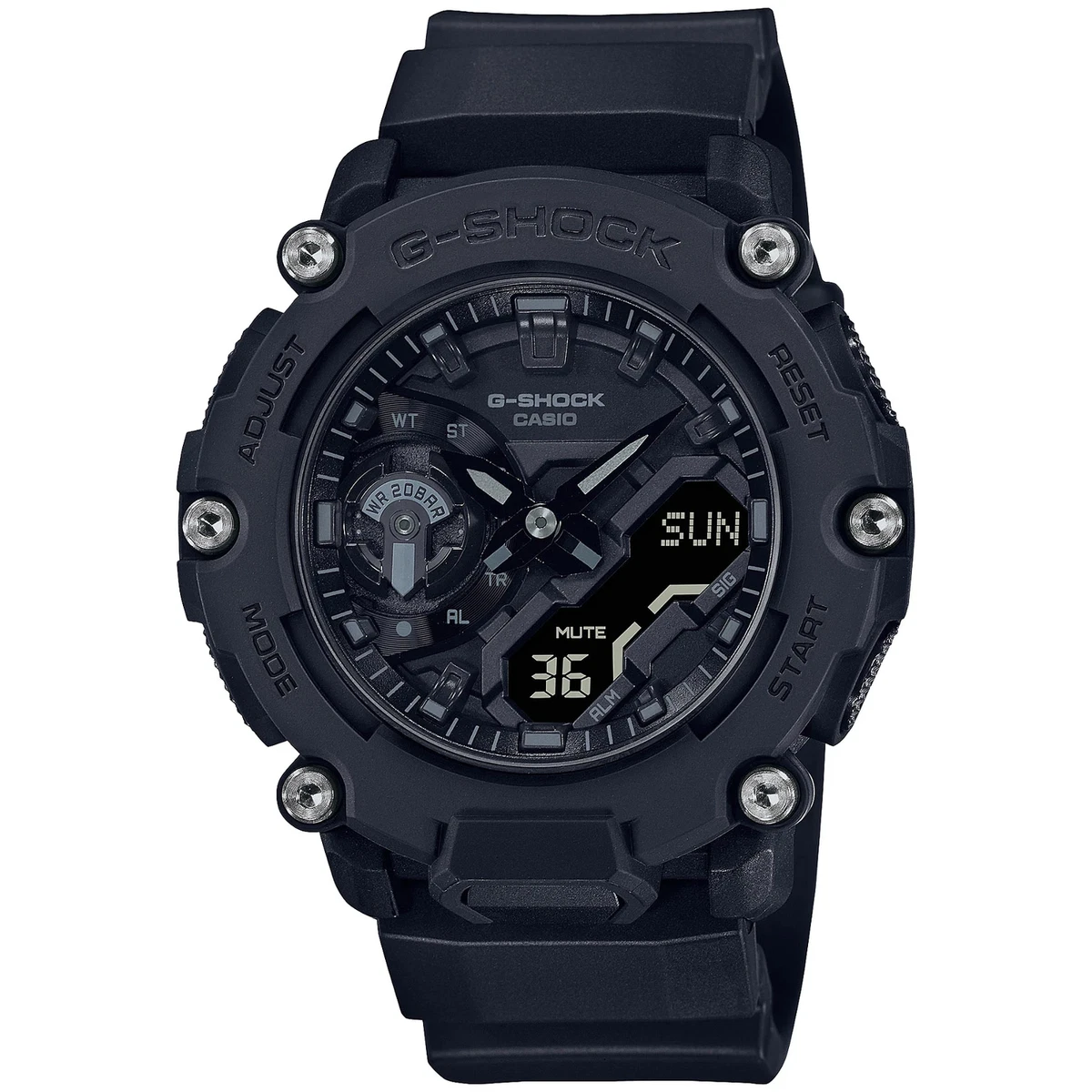 G shock sales blackout watch