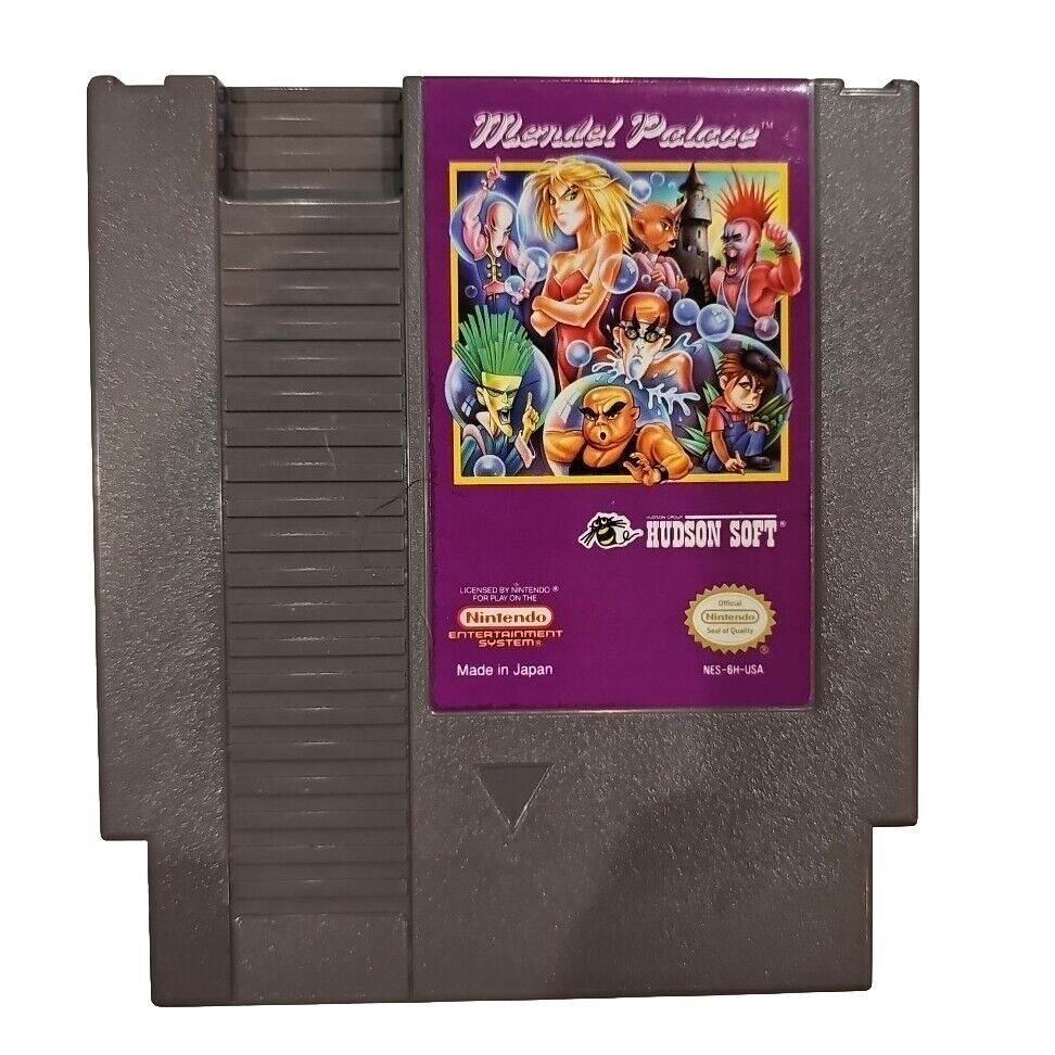 Mendel Palace (Nintendo Entertainment System, 1990) NES Mendel Palace (Nintendo Entertainment System, 1990) NES
