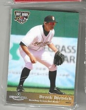 2011 BOWLING GREEN  HOT RODS  TEAM SET NEW COMPLETE LOW A TAMPA BAY NEW