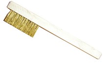 Z&uuml;ndkerzenb&uuml;rste, Drahtb&uuml;rste, Messingb&uuml;rste, 7054.003