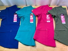 New Women  s Scrub Star Scrub Top- Great Colors  You Pick  