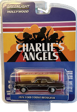 1974 Ford Torino Brougham 1:64 Greenlight Charlie’s Angels Release 2022 Brown 