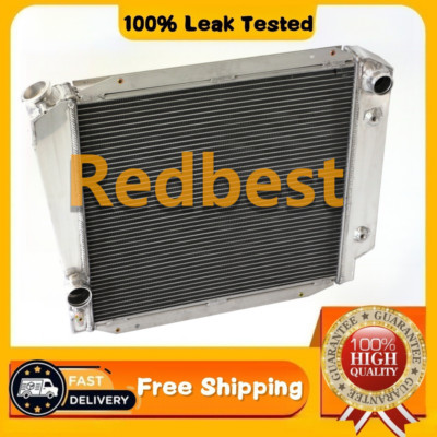 3ROW RADIATOR #522 FOR 1966-1977 FORD BRONCO PICKUP 2.8L 3.3L 5.0L V8 CONVERSION