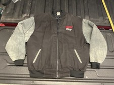 Vintage 90s DARE Jacket XL Black Made In USA Zip D.A.R.E. UNION MADE