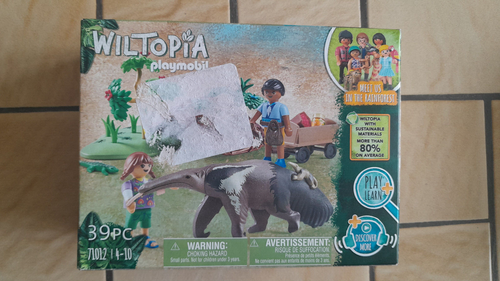 Playmobil 71012 Fourmiliers Wiltopia - Figurines Écolos 80% Matériaux Recyclés | Avec Carte à Collectionner | Dès 4 Ans