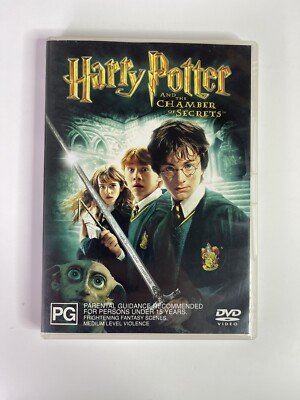 Harry Potter Chamber Of Secrets DVD Film Movie Daniel Radcliffe