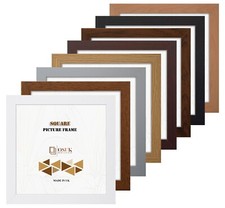 Square Picture Frame Photo Frame Poster Size Frames Black Oak White Walnut Beech