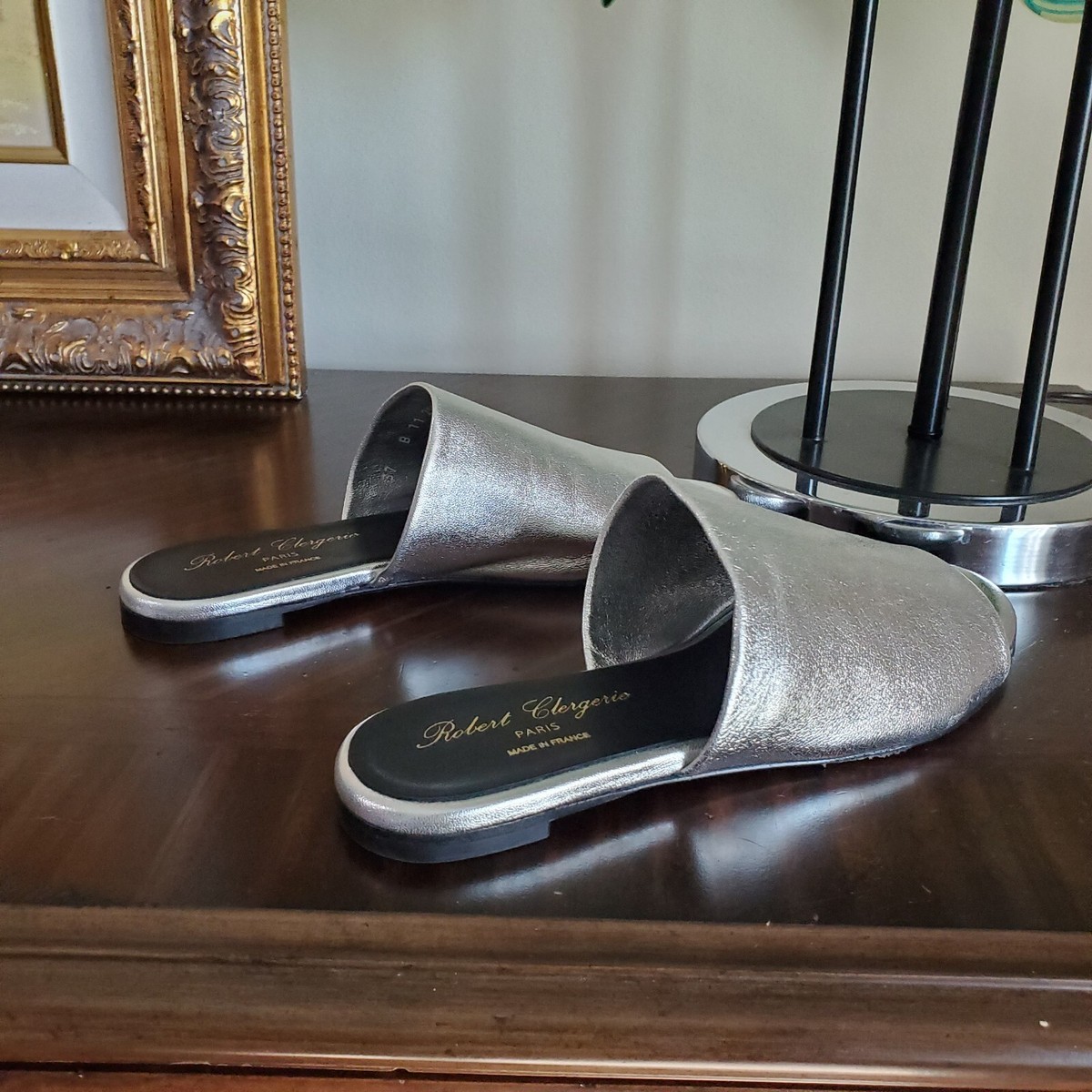 Robert Clergerie PARIS GATO ITOU 3 Sandal Slide Mule Shoe Robert Clergerie PARIS GATO ITOU 3 Sandal Slide Mule Shoe