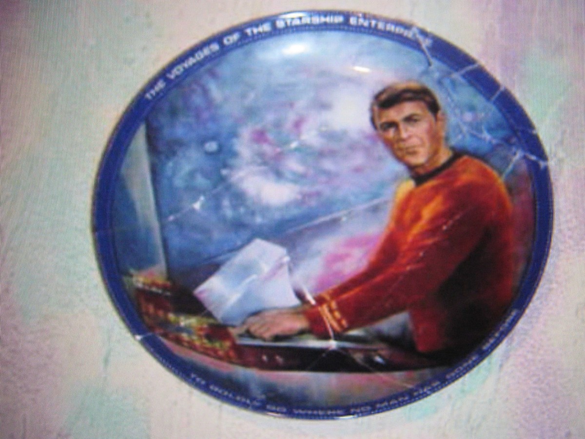 Star Trek , Complete Set , 9 Plates , 1984 , Susie Morton | eBay