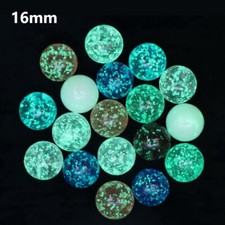 16mm Glow-in-the-Dark Glass Balls Marbles Children's Toy Balls Decoration Balls