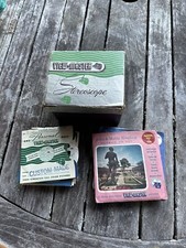 Vintage Sawyers View-Master Viewer 1950s Stereoscope In Box With 19 Reel Sets