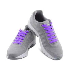 Casual Elastic Lock No-Tie Shoelaces Purple  No-Tie Shoelaces Australia