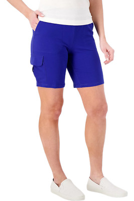 As Is Denim & Co. Active French Terry Pull On Capri Pant