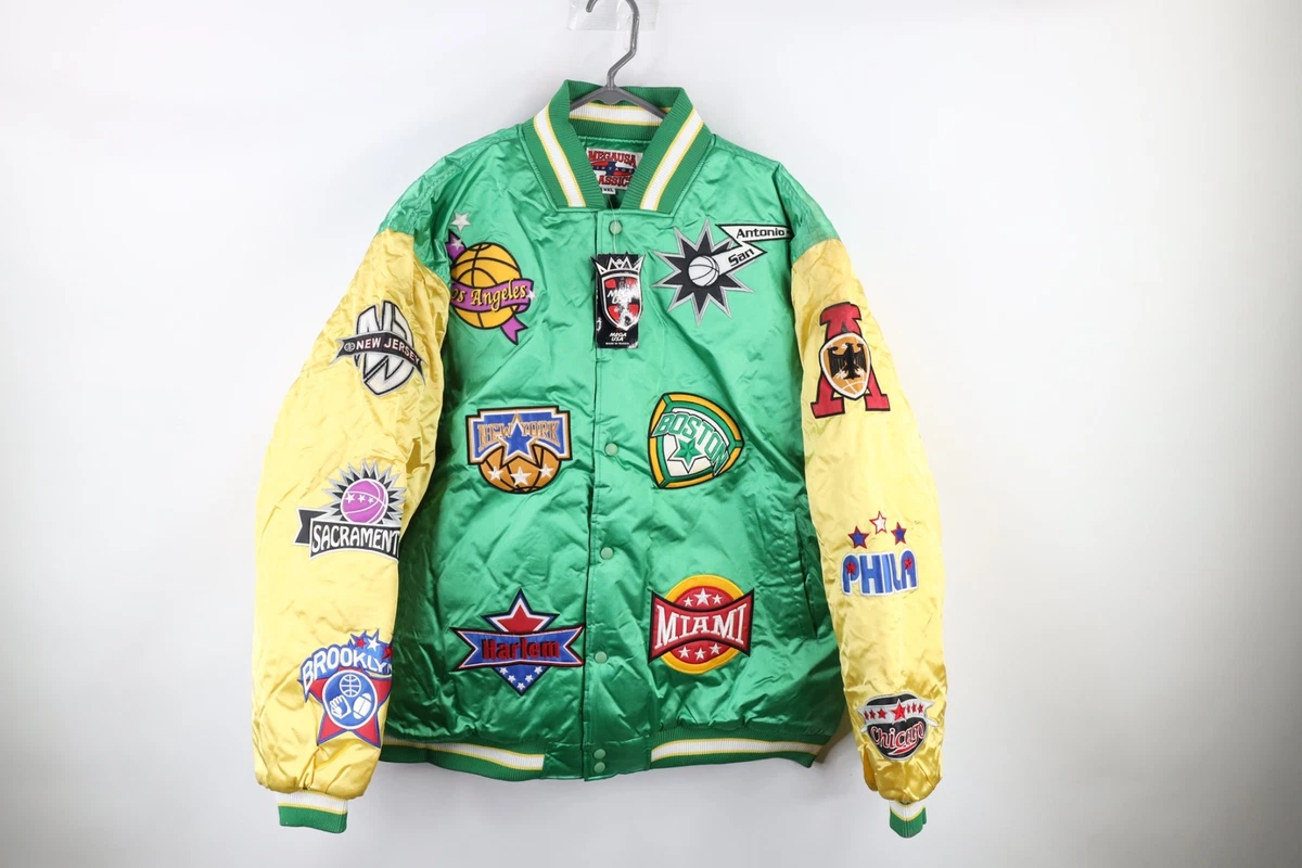 Vintage nba bomber jacket cheap