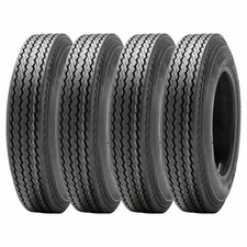 Set 4 Upgrade 5.30-12 Trailer Tires 5.30x12 6Ply Heavy Duty 5.3-12 Replacement