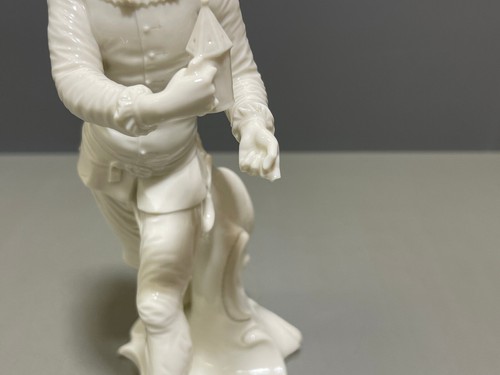 Nymphenburg Figur Pierrot mit Laterne Weiss Modell 54 Bustelli 1.Wahl H:20,7cm - Bild 15 von 23
