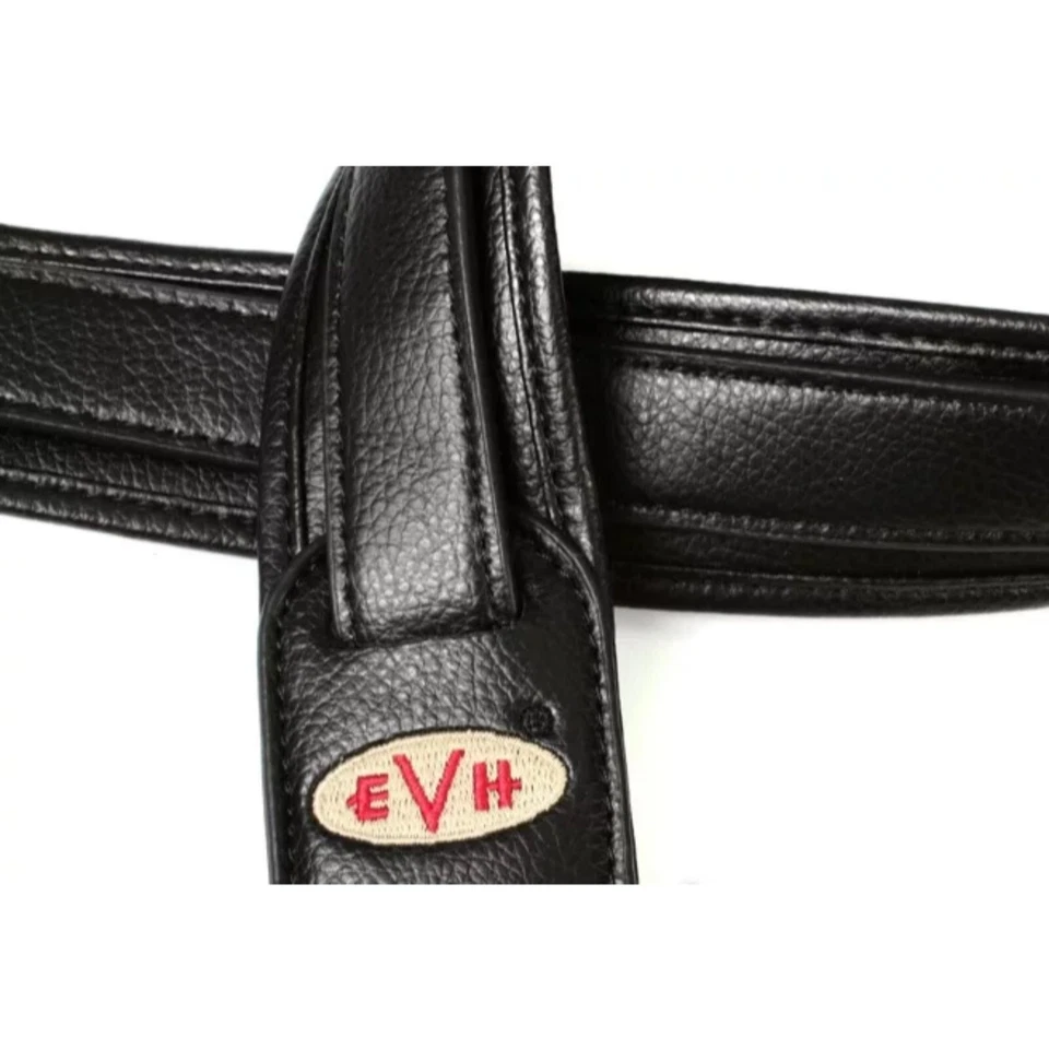 Correa de guitarra premium EVH Eddie Van Halen Signature 42", negra Foto 4 de 4