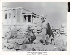 1957 J.NEGULESCO BOY ON A DOLPHIN PHOTO WITH ALAN LADD CLIFTON WEBB SOPHIA LOREN