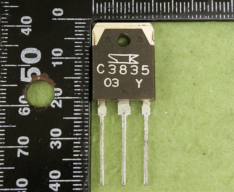 2pcs New High Power Transistor C3835 Triple Diffusion Planar