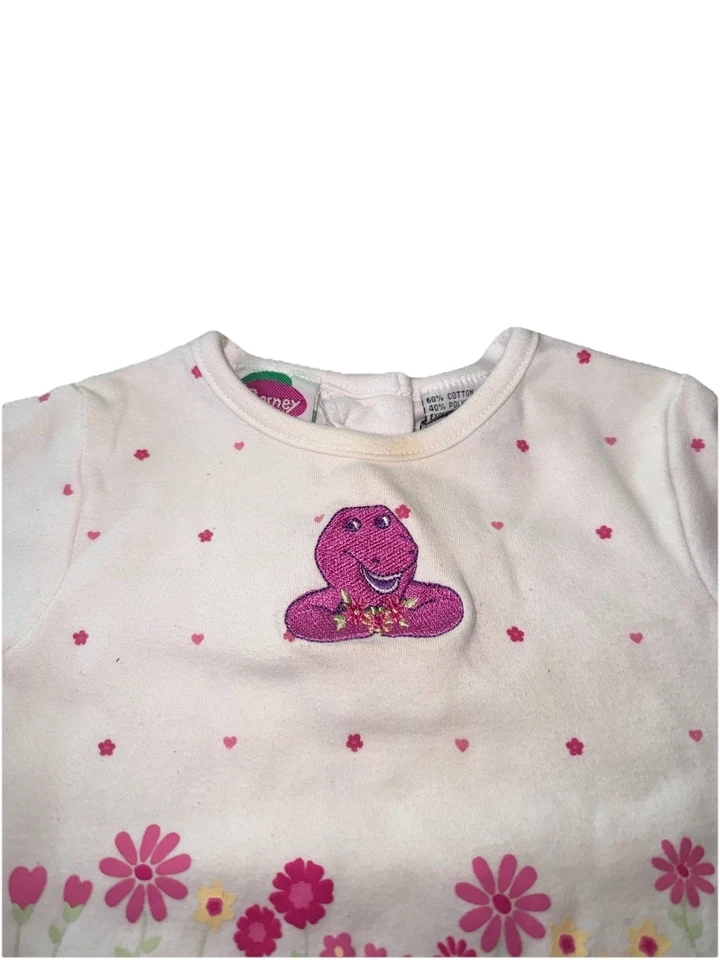 Top Barney vintage bordado niños 18 meses Foto 2 de 4