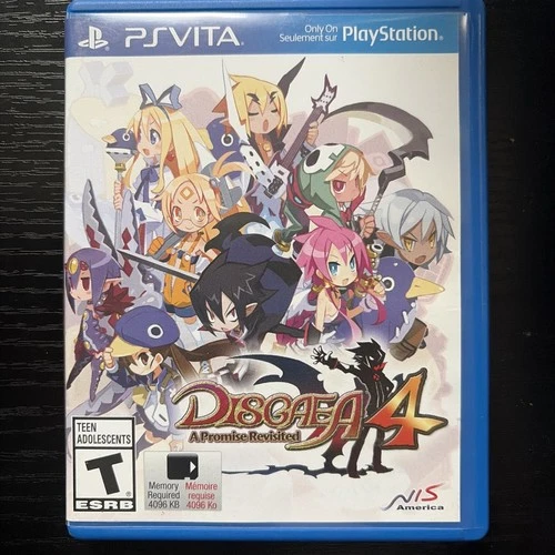 Disgaea 4: A Promise Revisited (Sony PlayStation Vita PS Vita, 2014)