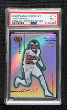 2020 Panini Chronicles Dynagon Rookies Silver Prizm Jalen Hurts PSA 9 MINT 00jj