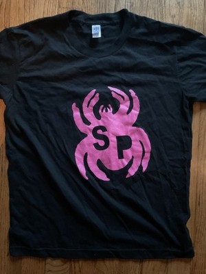 SLUMBER PARTY detroit Kill Rock Stars Velvet Underground Spider shirt  X SMALL