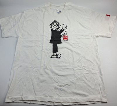 Manns Brown Ale Andy Capp T-Shirt Vintage Screen Stars Fruit Loom - Size XL
