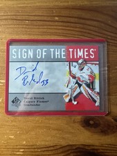 2020-21 SP Authentic '00-01 Retro Sign of the Times David Rittich Auto #SOTT1-DR