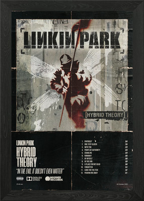 Linkin Park Hybrid Theory Gerahmtes Wandbild Poster Leinwanddruck Bild