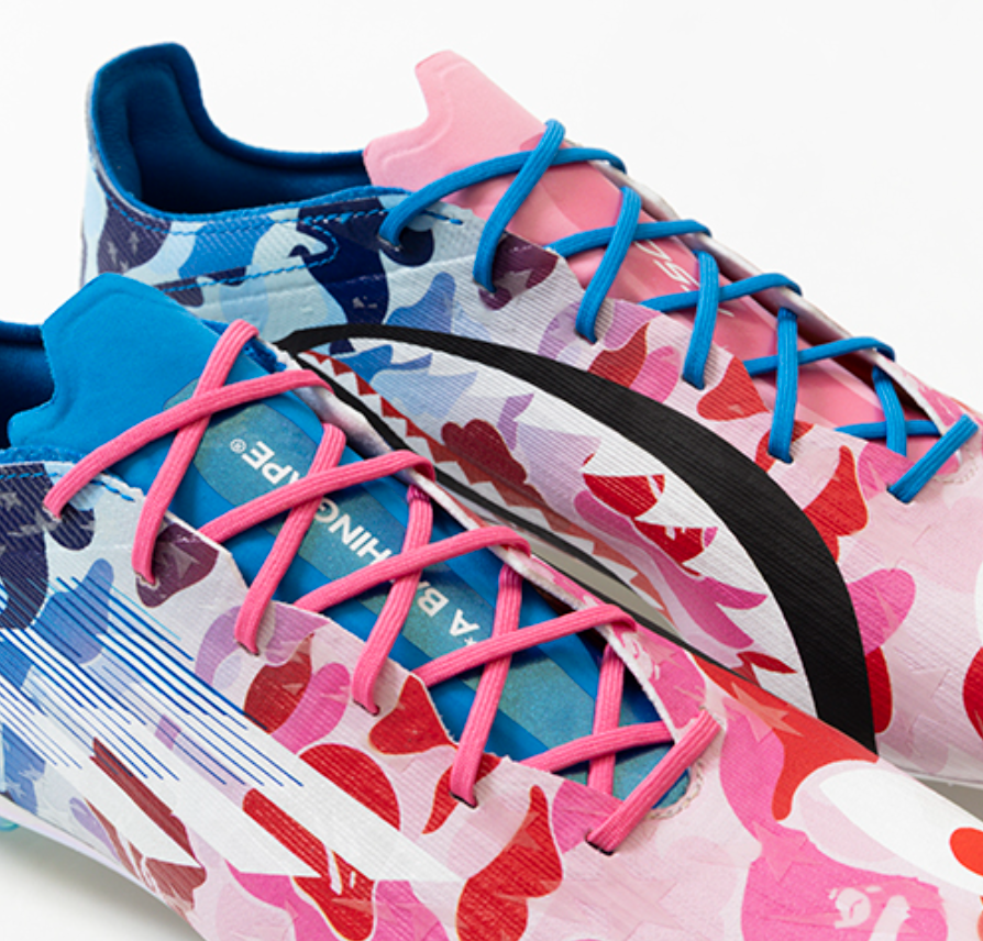 adidas F50 ELITE FG BAPE JS0573 Clear Pink/Footwear White/Icy Blue