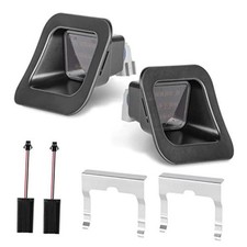LED License Plate Lights with Metal Retainer Clips 2PCS License Plate Light
