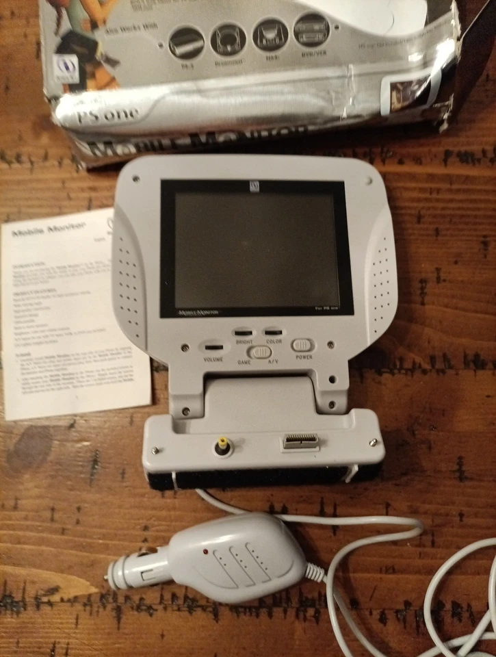 InterAct Mobile Monitor PS One With Car Adapter A4 - Image 3 of 4