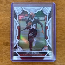 2022 Panini Certified - Jerome Ford Rookies Mirror 325 Rc 177