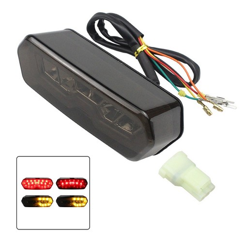 LED Taillight Assembly Compatible with Multiple For Honda Motorcycle Models - Picture 8 of 9