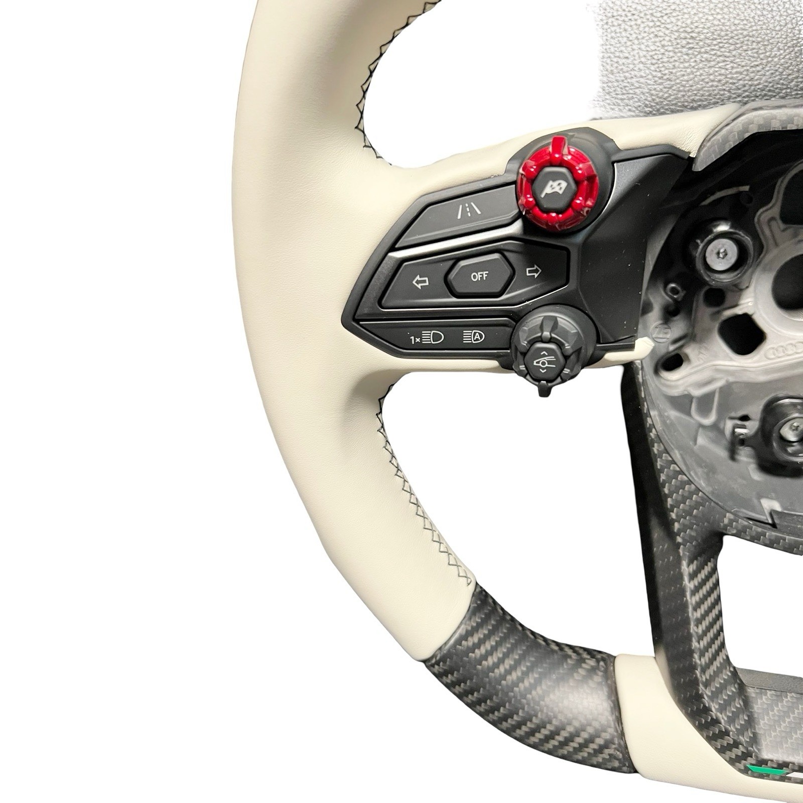 GENUINE LAMBORGHINI Revuelto Temerario SPORT CARBON FIBER STEERING WHEEL POLAR