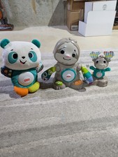 Fisher-Price Linkimals Panda Bear, Sloth, Moose