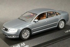 Minichamps Audi A8 2002 1/43 Scale Diecast Model Atlas Gray Metallic