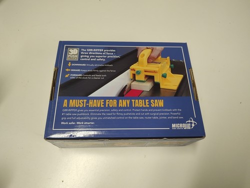 MicroJig GRR-RIPPER Plus Pushblock mit neuem SafeRip Kit und grünem GRR-RIP