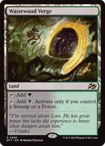 Wastewood Verge 268 Aetherdrift Rare
