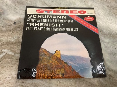 PAUL PARAY LP SCHUMANN Symphony No.3  Mercury SR90133 1958 VG+/VG+ Orig Press