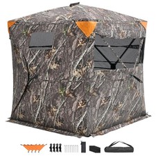 Portable 270  See-Through Hunting Blind for 2-3 Persons with Carrying Bag