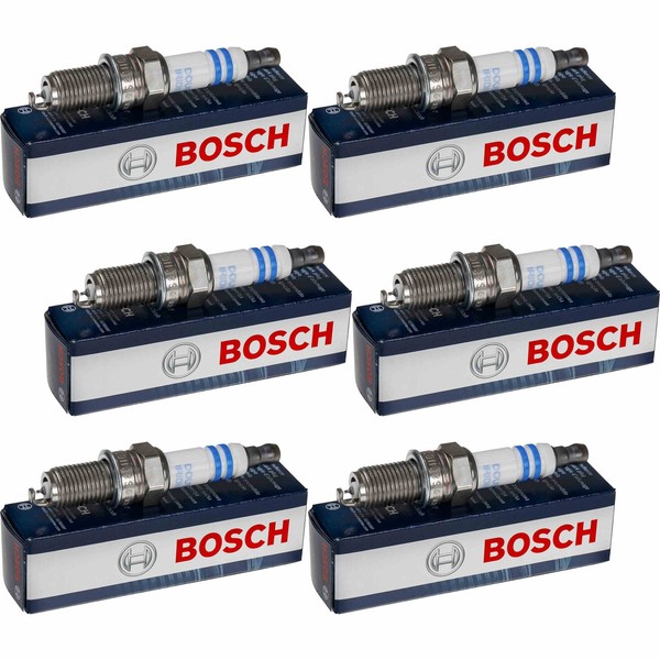 6X Bosch ZüNdkerze FüR Fiat Tipo SchräGheck 356_ 1.4 334_ Jeep Renegade-image